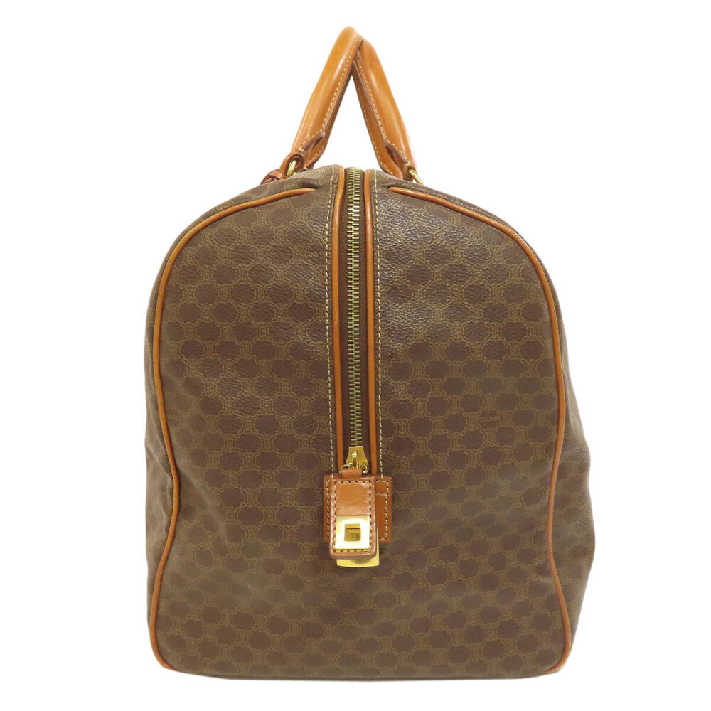 Celine Macadam Boston Leather Brown Boston bag - Picture 3 of 11